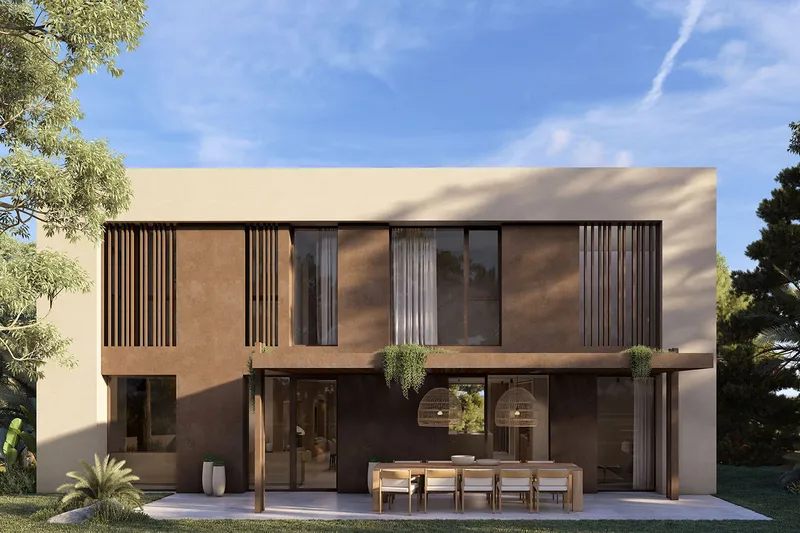 Modern design villa with stylish outdoor area — photo 3