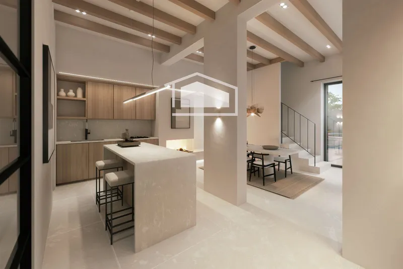 Newly built house with pool and terrace for sale in Ses Salines — photo 3