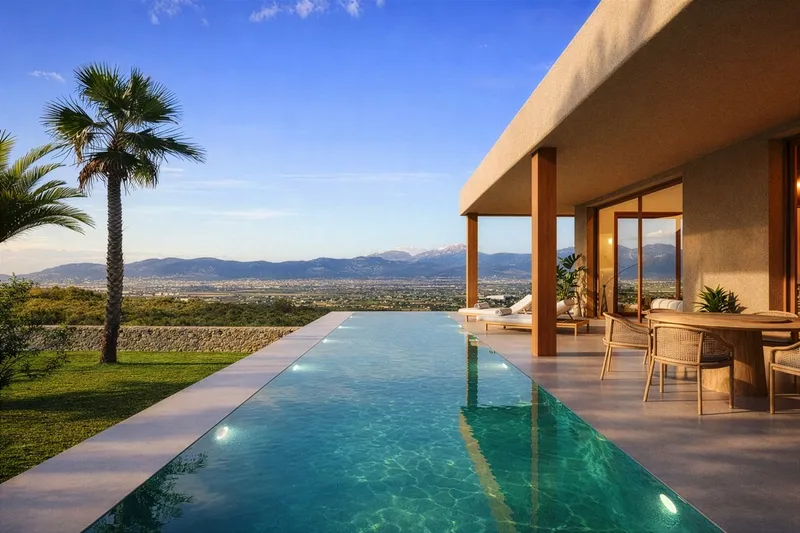 Grand architectural villa project with expansive grounds in Son Gual, Palma — photo 2