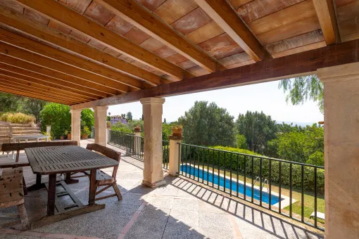 Establiments, lovely Majorcan style country house with excellent views, privacy and pool — photo 6