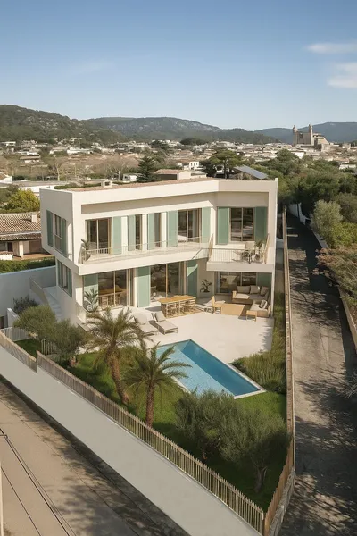 New build luxury villa in the privileged village of Calvia — photo 9