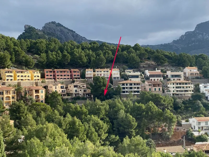 Attractive building plot with project for villa in Port de Sóller — photo 7