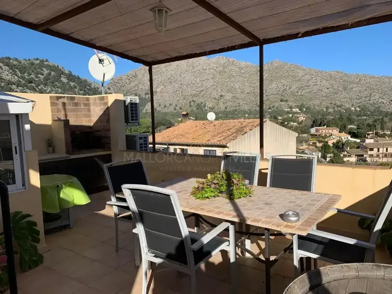 Beautiful house with incredible views of the Serra de Tramuntana, in one of the most famous areas of Pollensa, El Calvario — photo 1