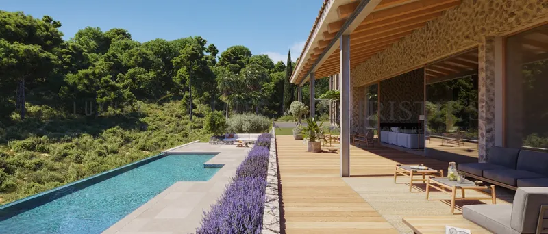 New constructed country house in Bunyola with pool — photo 8
