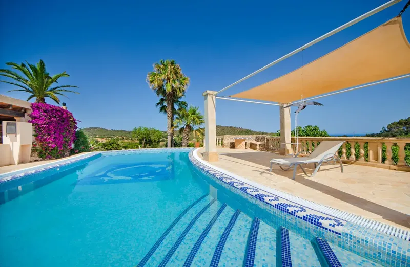 Beautiful finca with panoramic views near S'Horta on Mallorca — photo 2