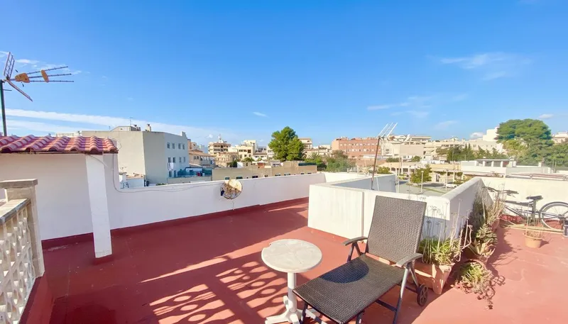 Reformed flat with impressive private solarium terrace in Es Coll d'en Rabassa — photo 12