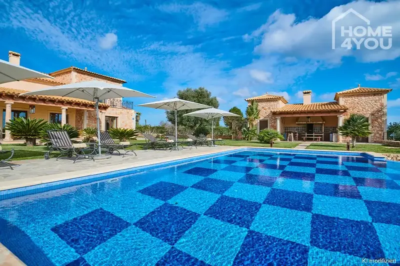 Exceptional luxury finca with sea views in Portocolom — photo 4