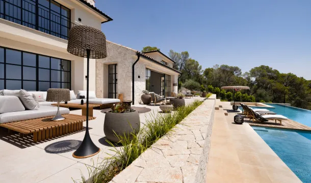 Exclusive villa with unbeatable sea views and large garden in old Bendinat — photo 5