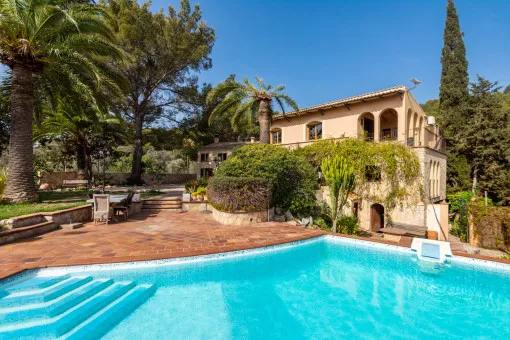 Selva: Country house with garage, pool and fantastic panoramic views in Selva — photo 2
