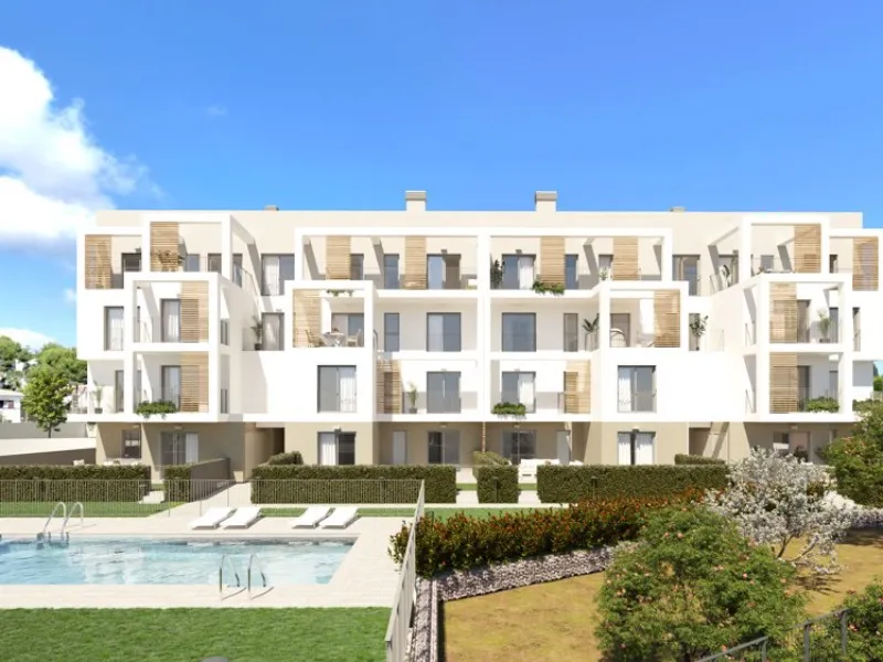 Modern ground-floor apartment with garden in a newly built development in Palmanova, including underground parking space and storage room - Palmanova - 3 Bedrooms, 82 m² — photo 1