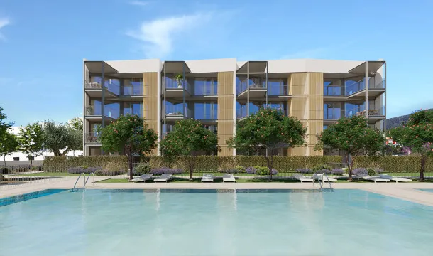 First floors in an exclusive, newly built residential complex close to the beach in Palmanova — photo 4