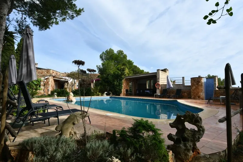 Country house with ETV for 10 people just 5 minutes from Cala Marsal, Porto Colom — photo 1