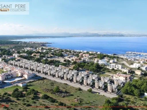 High-quality new-build villas with pool in a beautiful location in Colònia de Sant Pere Chalet 4 bedrooms — photo 1