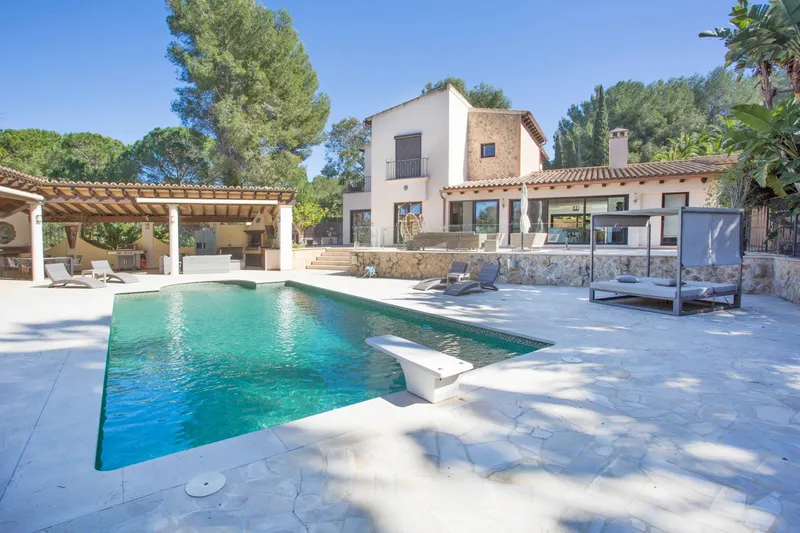 Spectacular luxury villa located in the privileged area of Santa Ponsa Golf — photo 1