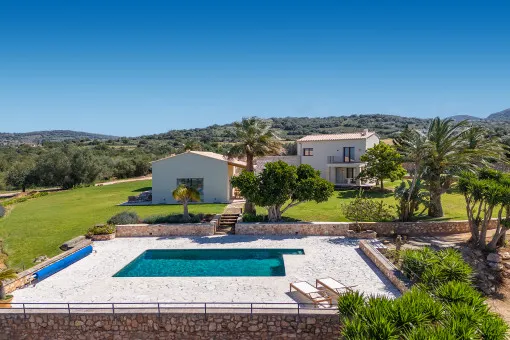 Colonia de San Pedro, Finca with sea views, pool and tennis court near Colònia de Sant Pere — photo 5
