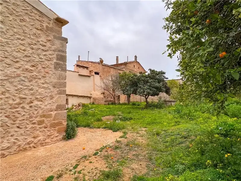 Mallorcan estate with construction project in the center of Palma. It consists of about 1,600m2 built on a 7,000m2 urban plot — photo 3