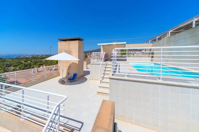 This exclusive penthouse is located in Bonanova, one of the most prestigious areas of Palma, known for its tranquility, beauty and proximity — photo 7