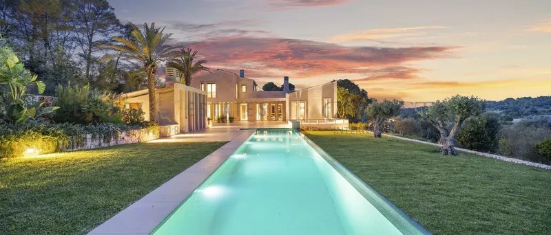 Unique modern finca in Es Carritxó with absolute privacy — photo 1
