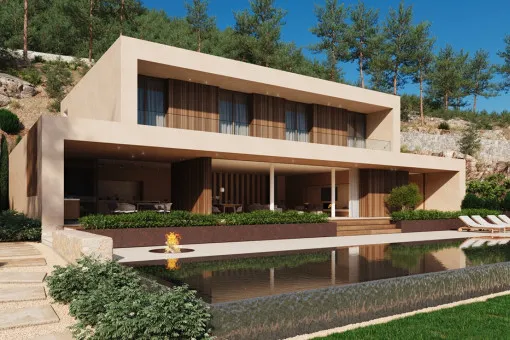 Son Vida, Luxurious newly built chalet in Son Vida with overflow pool and mountain views — photo 1