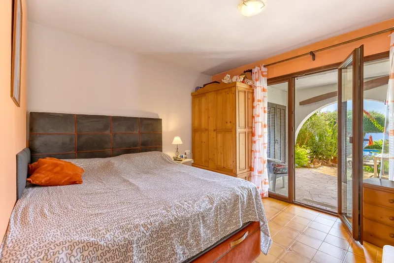 Terraced house in Cala Pi / Vallgornera - sea view and pool view — photo 8