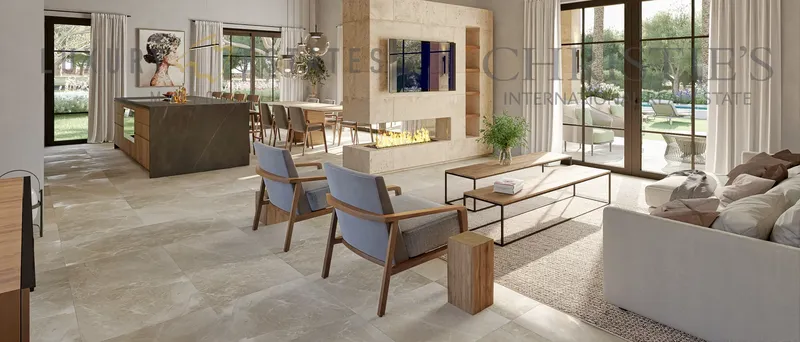 Modern new build natural stone finca near Santa Maria on Mallorca — photo 1