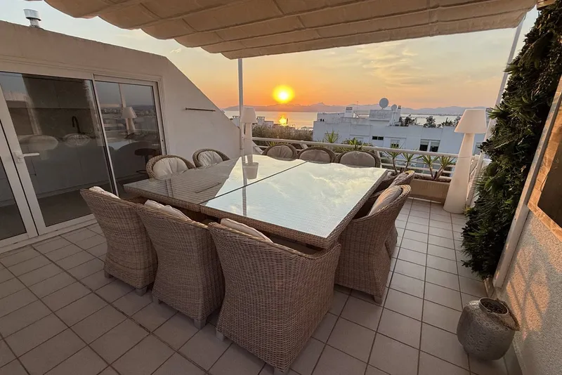 Townhouse in Son Veri Nou - Roof terrace with sea views — photo 1