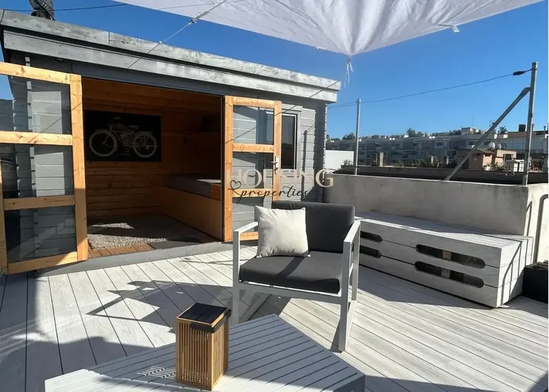 ADOSADO CON TERRAZA SOLARIUM Y GARAJE EN EL AMANECER — photo 3
