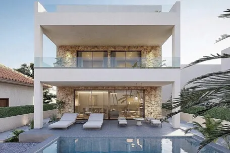 Elegant new-build chalet with pool in a green area, Sa Ràpita — photo 2