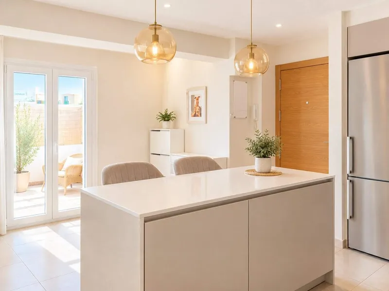 Renovated 82m² apartment with 2 bedrooms, bathroom and terrace for sale — photo 3