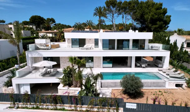 The beauty of simplicity - Design villa with sea views in Sol de Mallorca — photo 6
