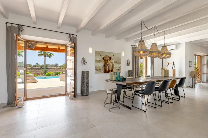 Finca in Santanyi - Newly built natural stone finca for sale in Mallorca — photo 4