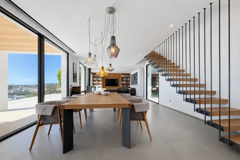 Modern villa with panoramic sea views and guest house in Santa Ponsa Mas — photo 5