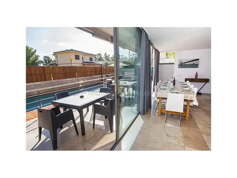 Modern house 150 meters from one of the best beaches in northern Mallorca, a beach with white sand and crystal clear waters, there are beach bars — photo 5