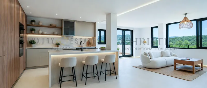 Renovated penthouse in El Terreno, Palma, with a large terrace and sea views — photo 3