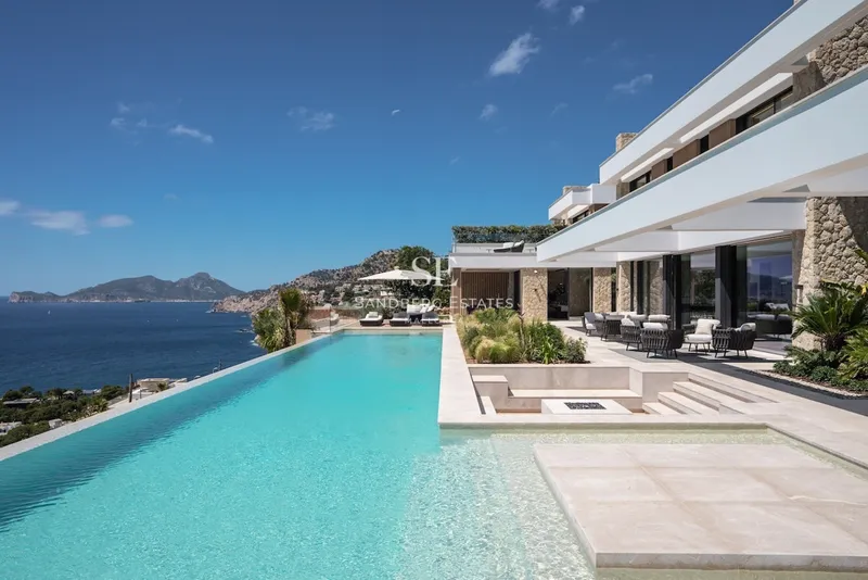 Stunning, New Built Sea View Villa for Sale in Puerto Andratx — photo 1