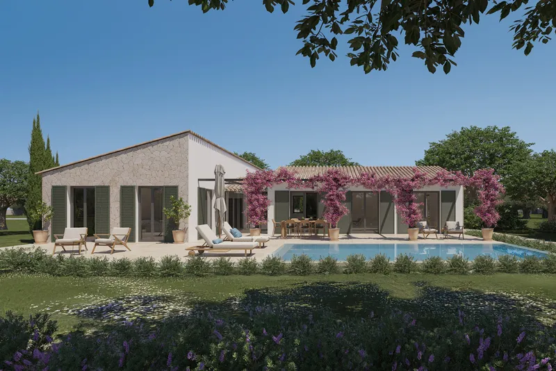 Plot in Santa Maria - Project for a country house — photo 1