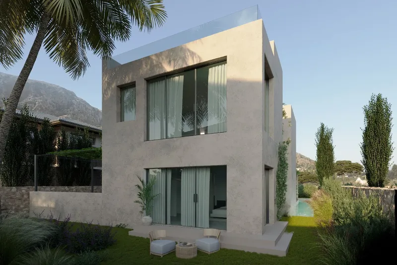Modern new-build villa with pool and panoramic views in Colonia de Sant Pere — photo 6