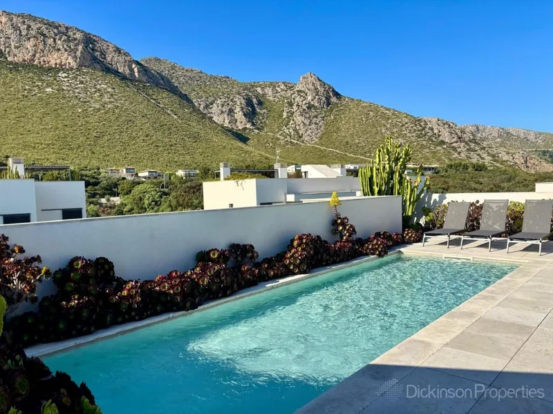 Luxury penthouse with private pool and sea and mountain views in a new development — photo 1