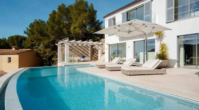 Exquisite contemporary coastal Villa for sale with infinity pool in Port d’Andratx — photo 2