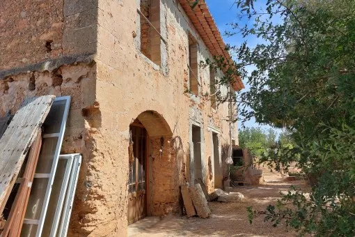 Consell: Rustic finca plot with stone house for renovation in Consell — photo 2