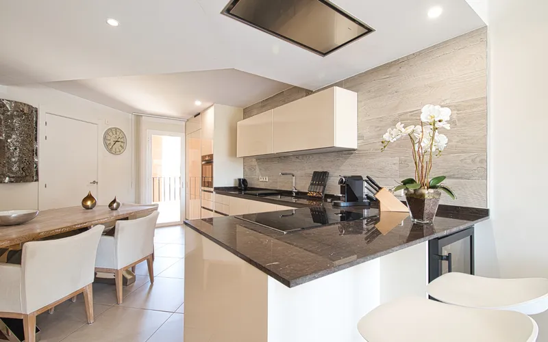 Modern penthouse with private rooftop terrace and panoramic mountain views in the village of Andratx — photo 10