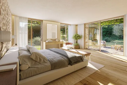 Santa Maria del Cami, new-build finca with views of the Tramuntana mountains and the sea near Santa Maria — photo 9