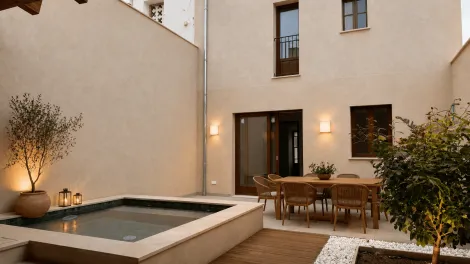 Stylishly renovated village house with idyllic patio and pool — photo 2