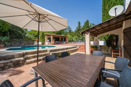 Pollensa, rustic finca on a hillside in absolute tranquility with pool, rental license and close to the old town of Pollensa — photo 4