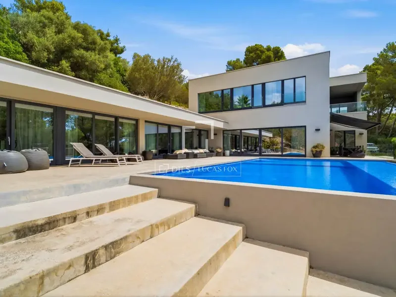 Chalet con piscina en alquiler en Ponent — photo 2