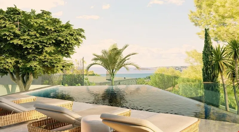 Contemporary five-bedroom coastal villa with panoramic ocean vistas in Portals Nous — photo 2