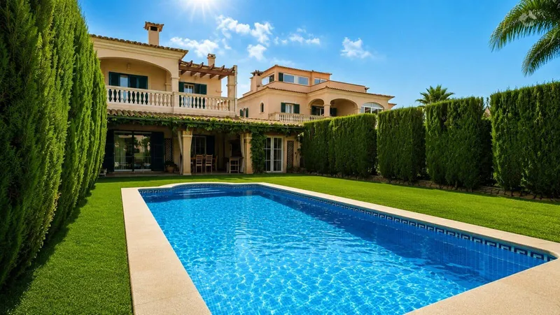 228m² semi-detached house with 4 bedrooms, garden and pool for sale — photo 1