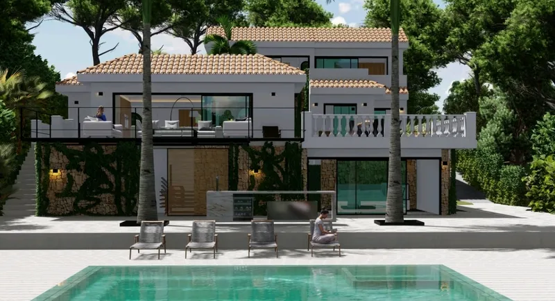 SOLD!! INVESTMENT! Cozy villa in Costa d'en Blanes with a pool and plenty of potential for a renovation project — photo 1