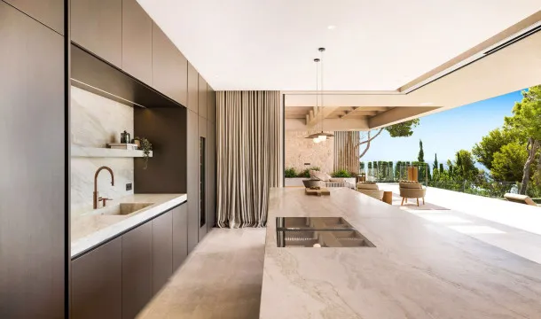 Spectacular villa with panoramic views in Costa d'en Blanes — photo 6