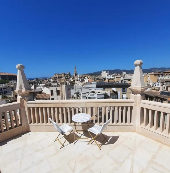 Fully renovated duplex penthouse with a private roof terrace — photo 3
